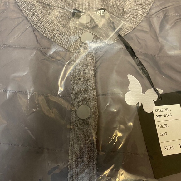 Italian Quilted Sweater Jacket - Picture 8 of 8